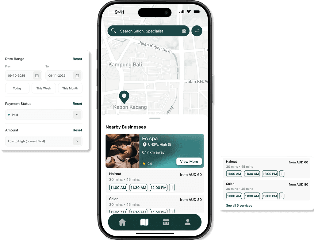 Nearby services